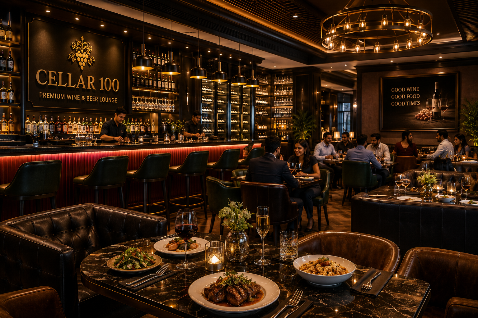 CELLAR 100 Premium Dining and Hospitality Experience